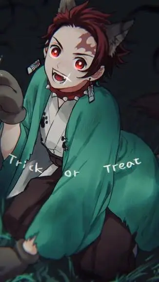 ai character: woft- tanjiro  background