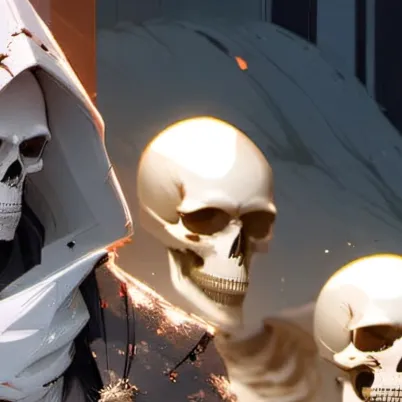 chat with ai character: Skeleton Army