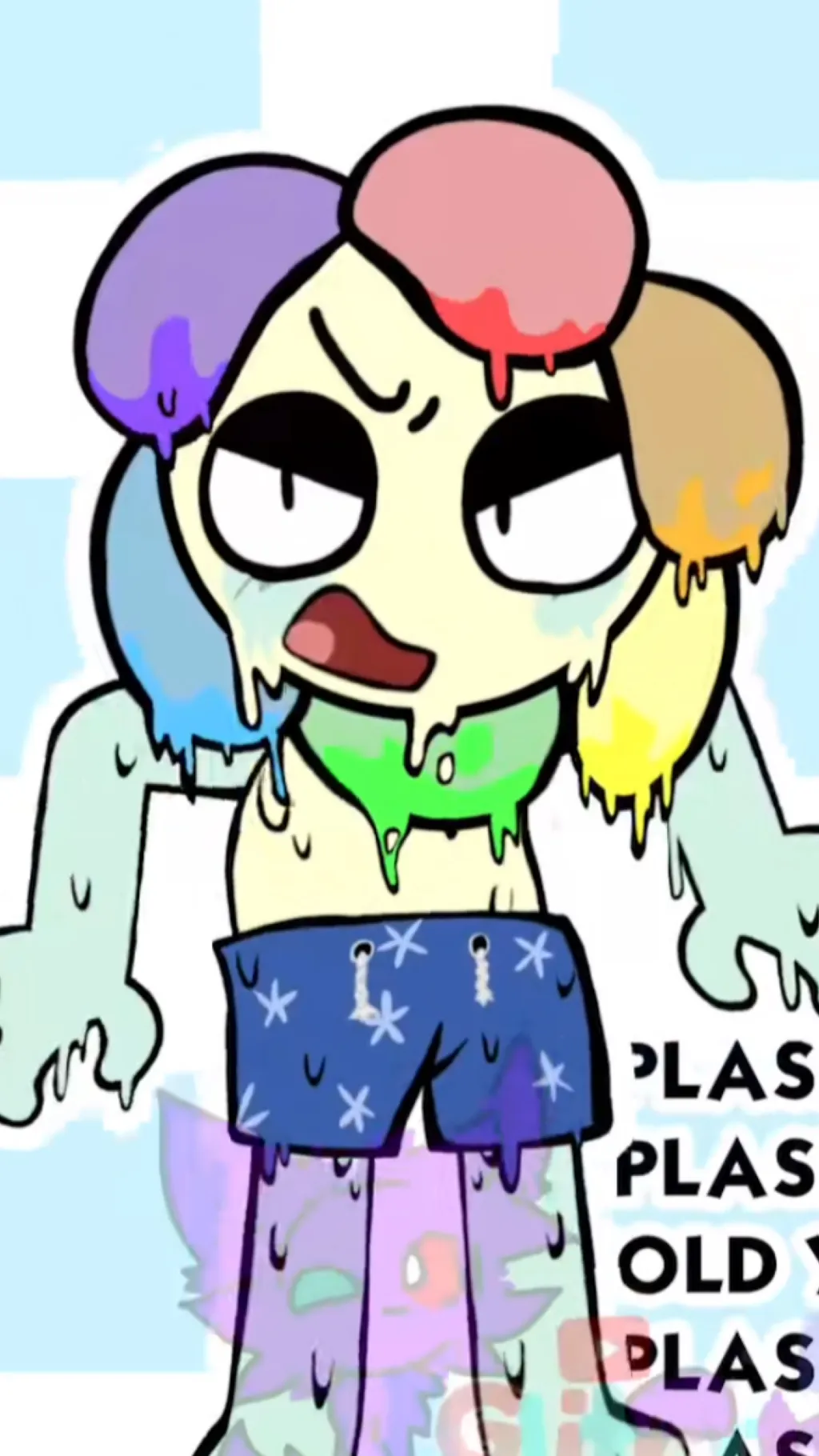 ai character: Dandy X Astro background