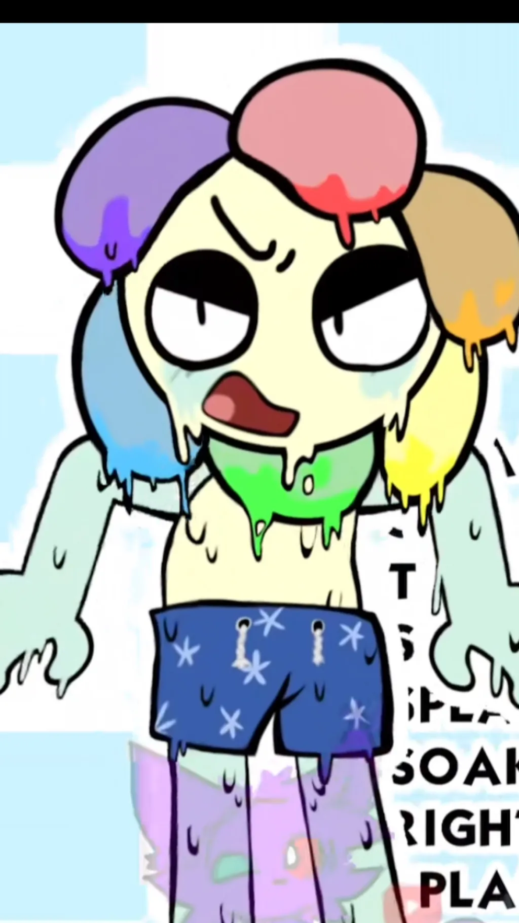 ai character: Dandy background