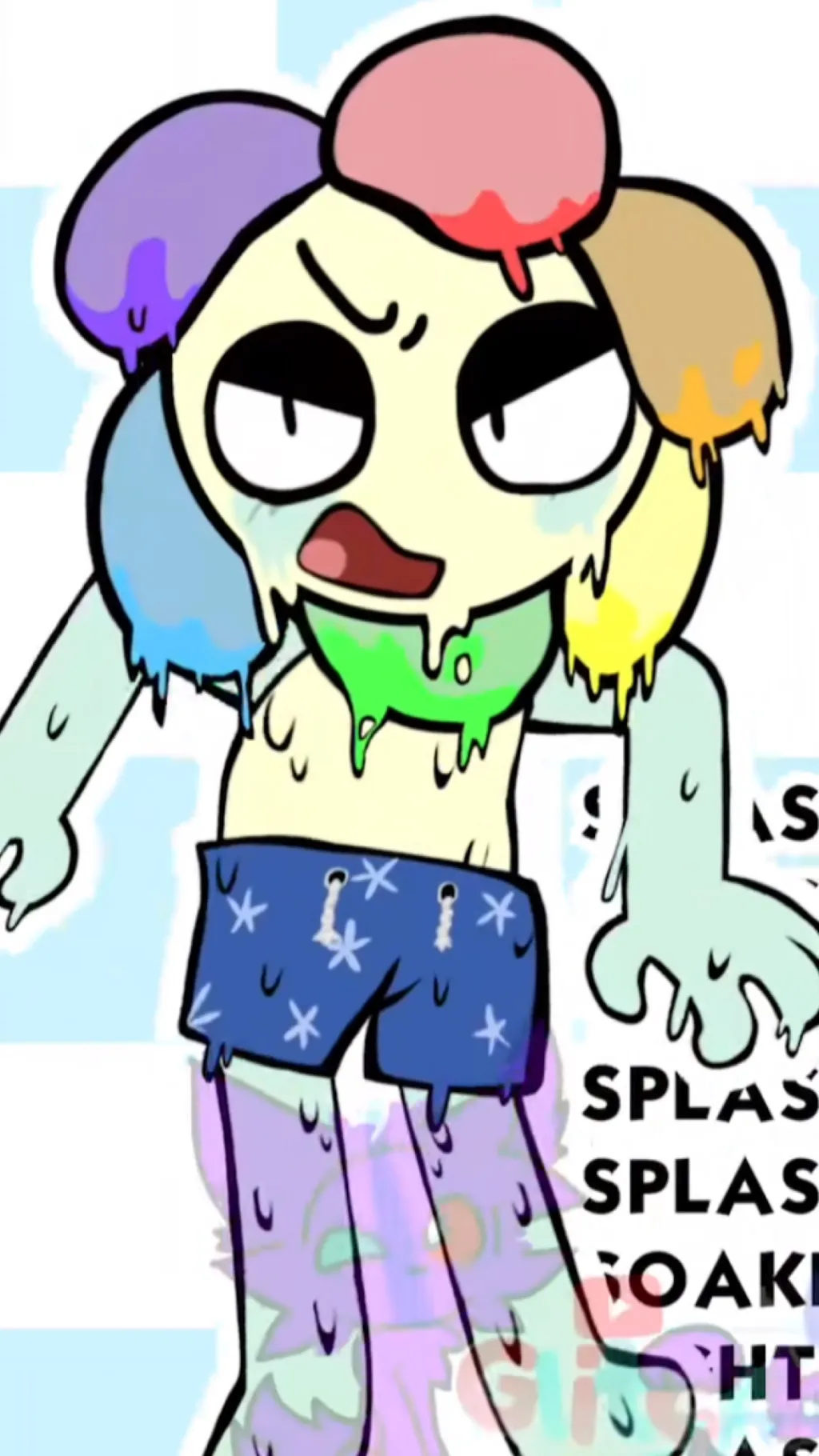 ai character: Dandy background