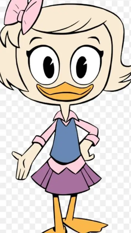 ai character: Webby Vanderquack background
