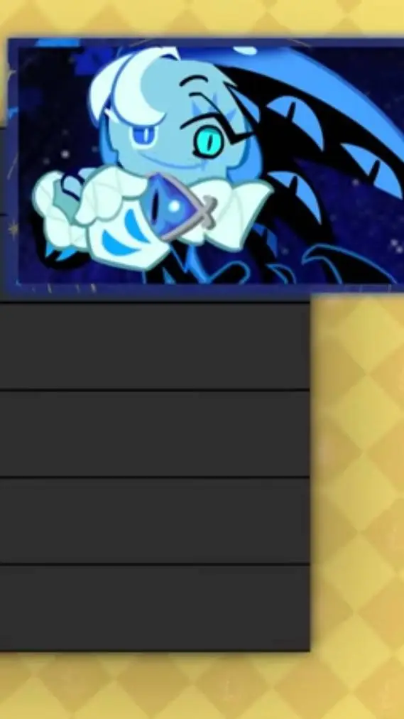 ai character: Shadow milk cookie background