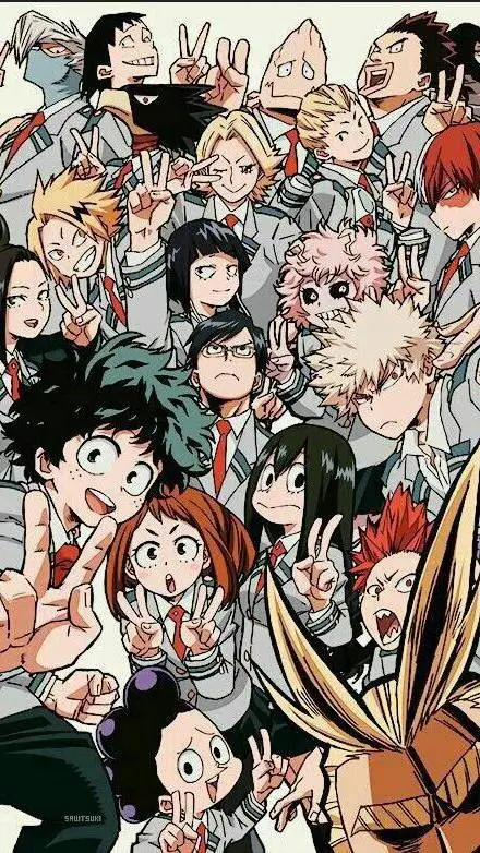 ai character: MHA younger friend background