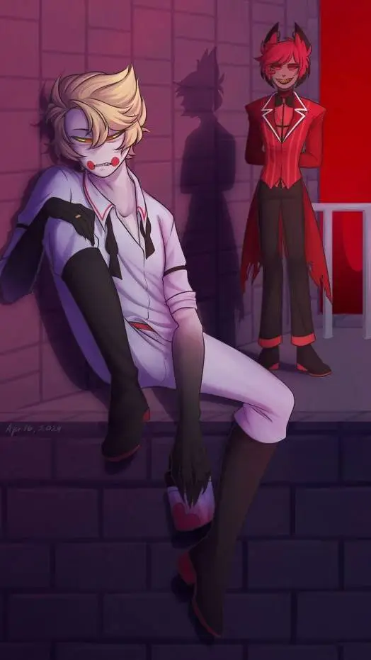 ai character: alastor  background