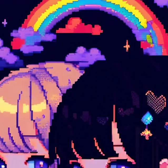 chat with ai character: •Rainbow&Shadow•
