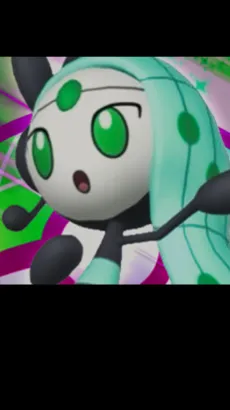 ai character: MeloettaXTrainers! background