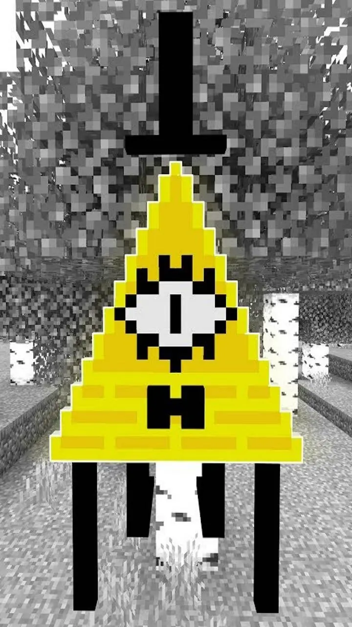 ai character: Bill Cipher  background