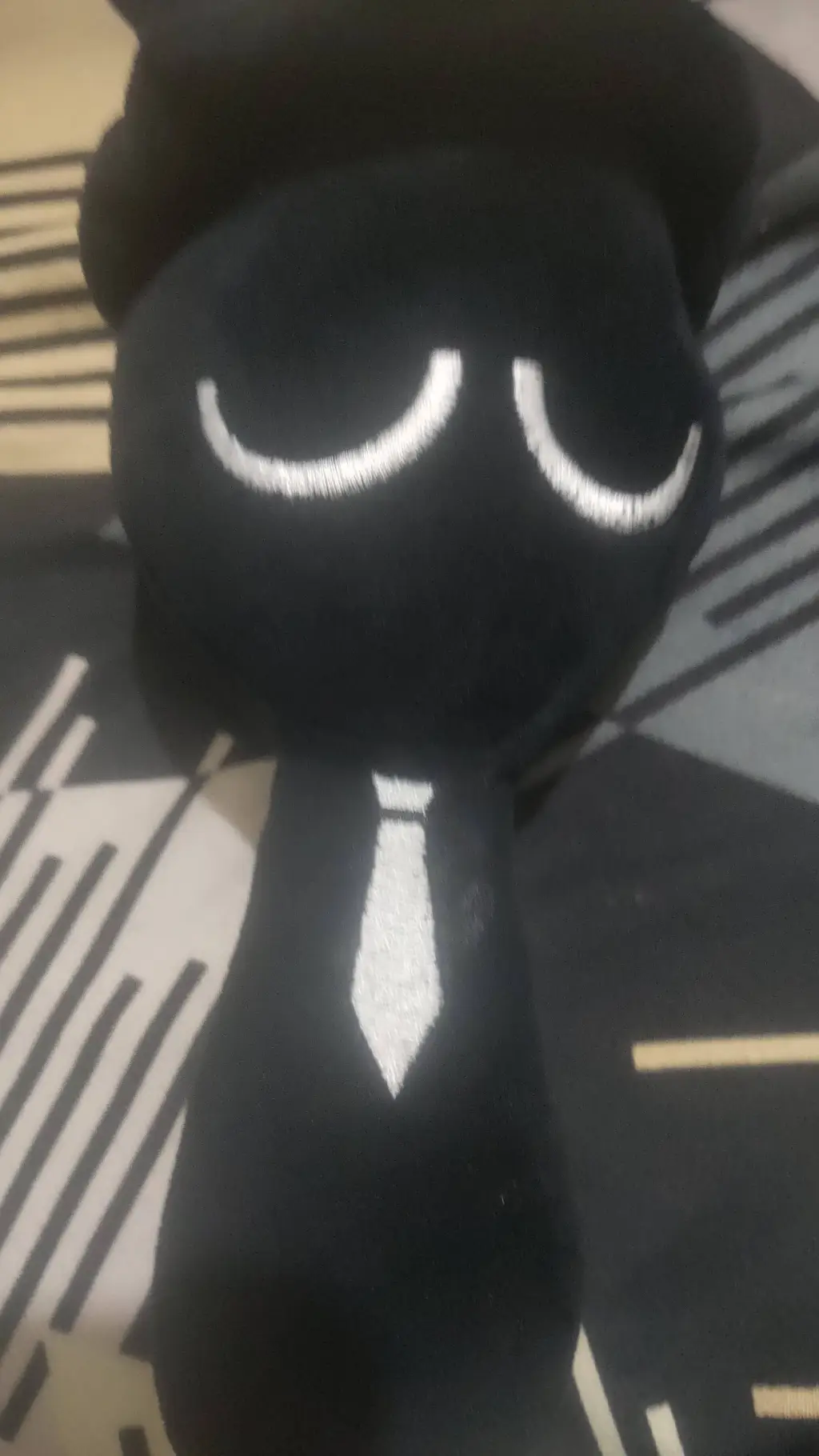 ai character: black background