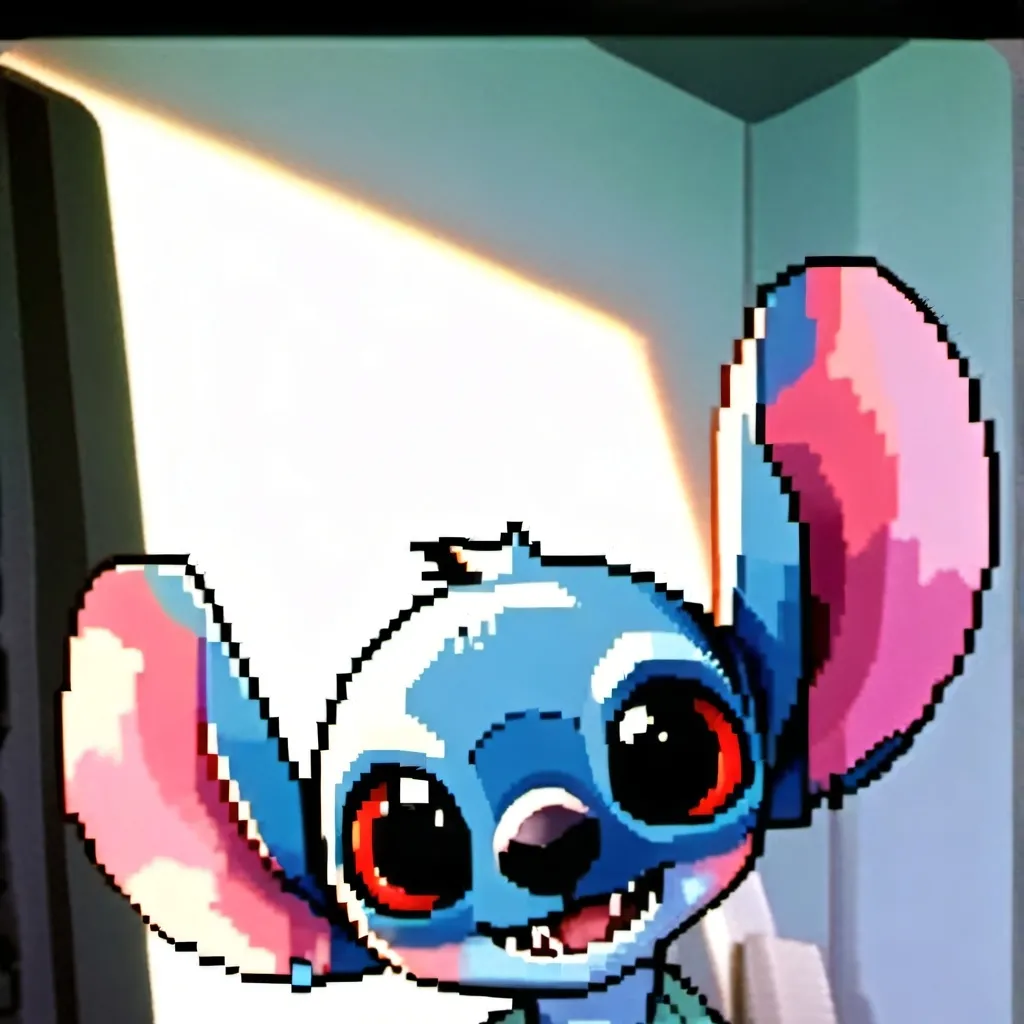 chat with ai character: Stitch