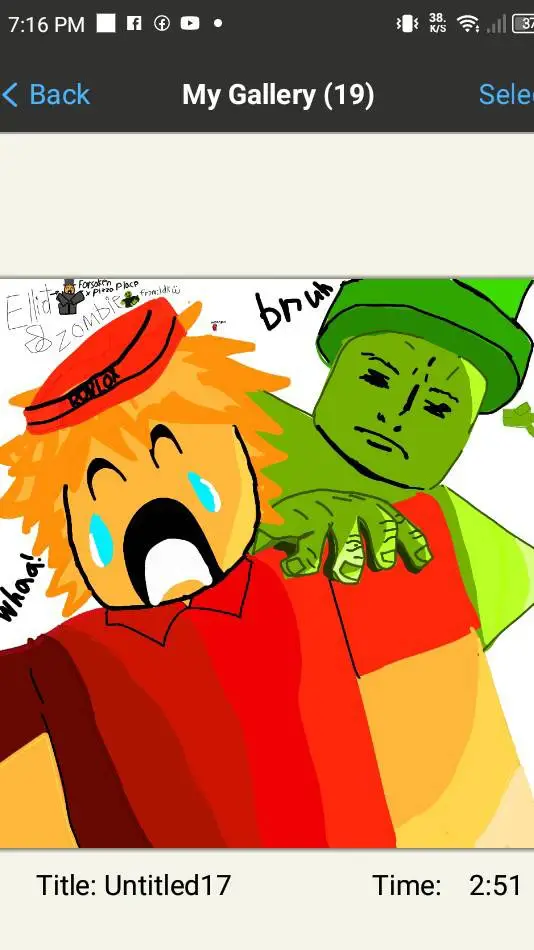 ai character: Elliot X zombie background