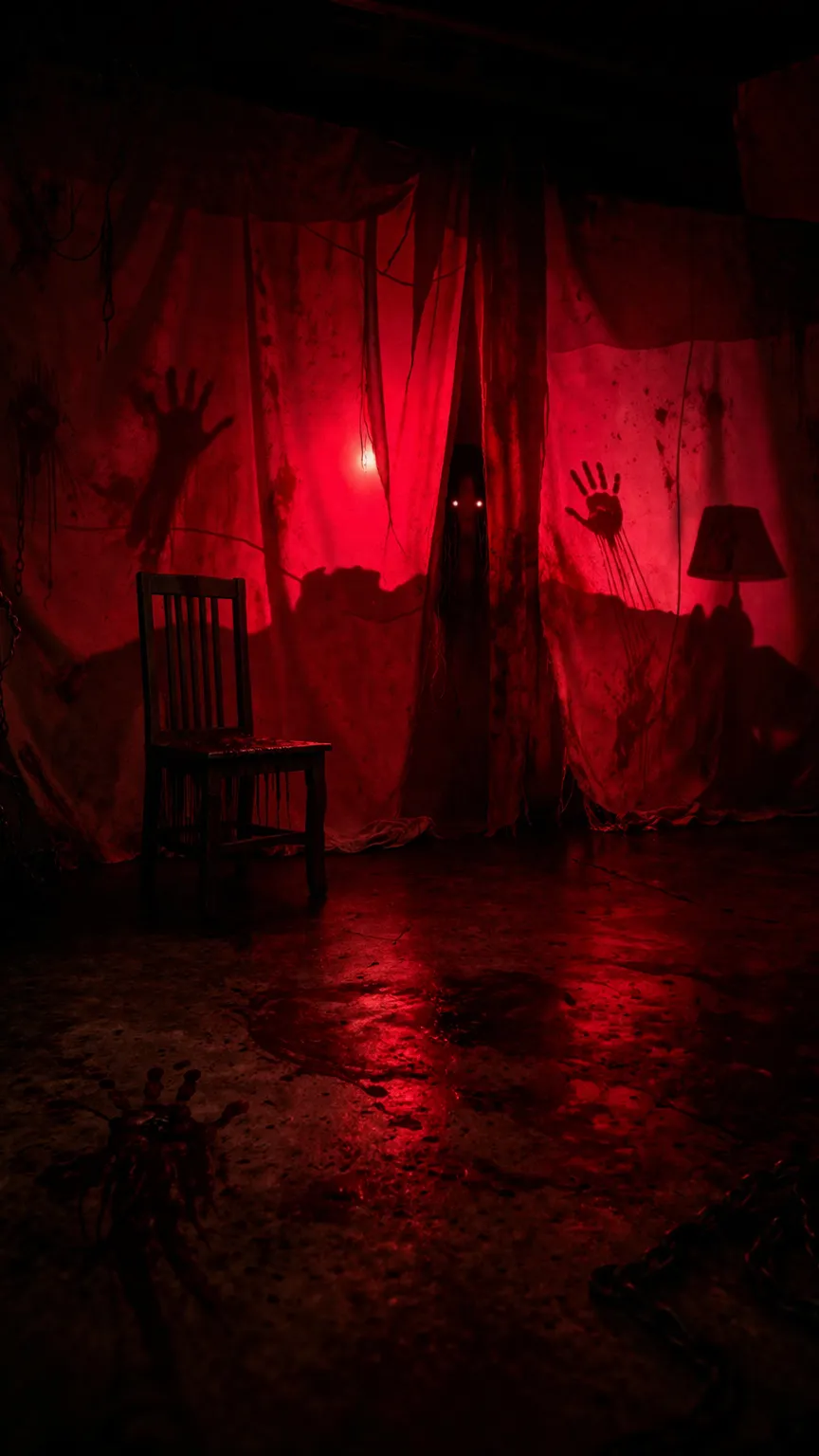 ai character: Red Room background