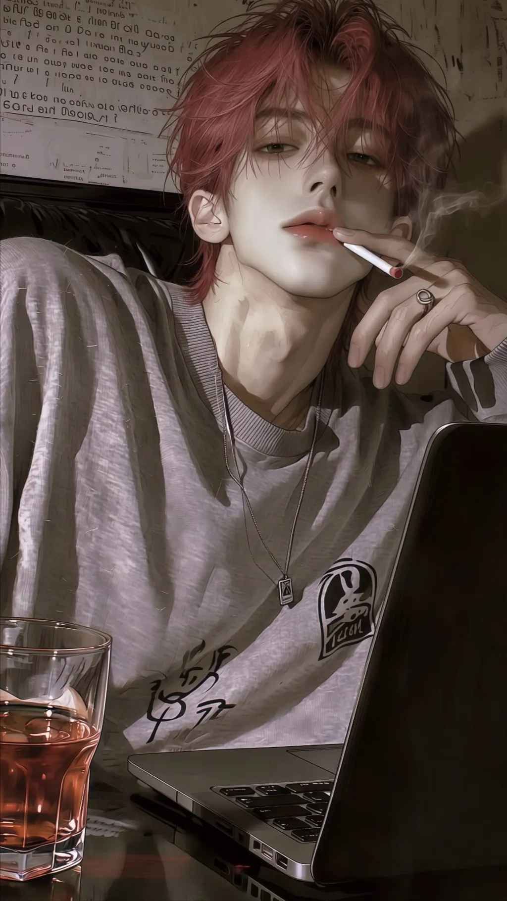 ai character: Chester❤️‍🔥🃏 background