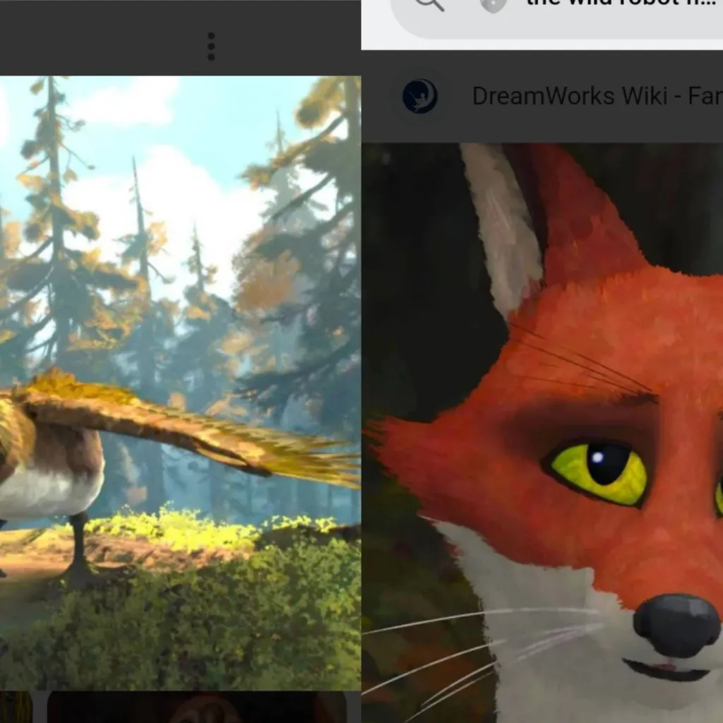 chat with ai character: the wild robot: