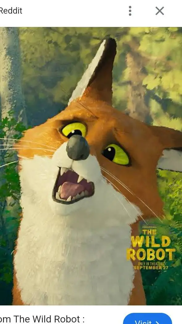 ai character: Fox:  background