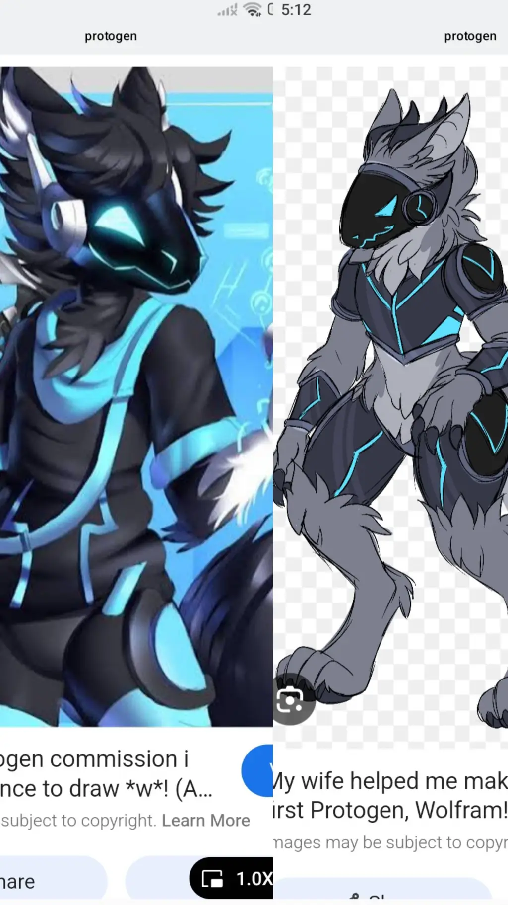 ai character: me and me background