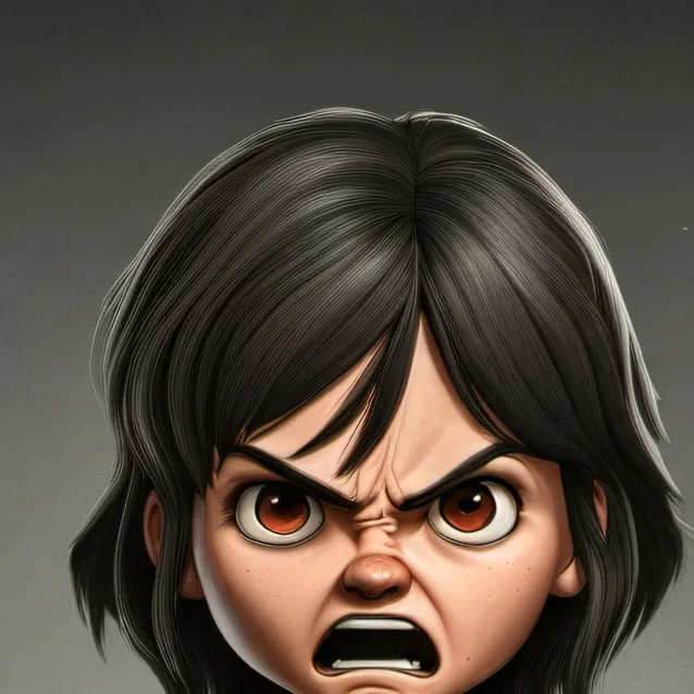 chat with ai character: la cousine folle 