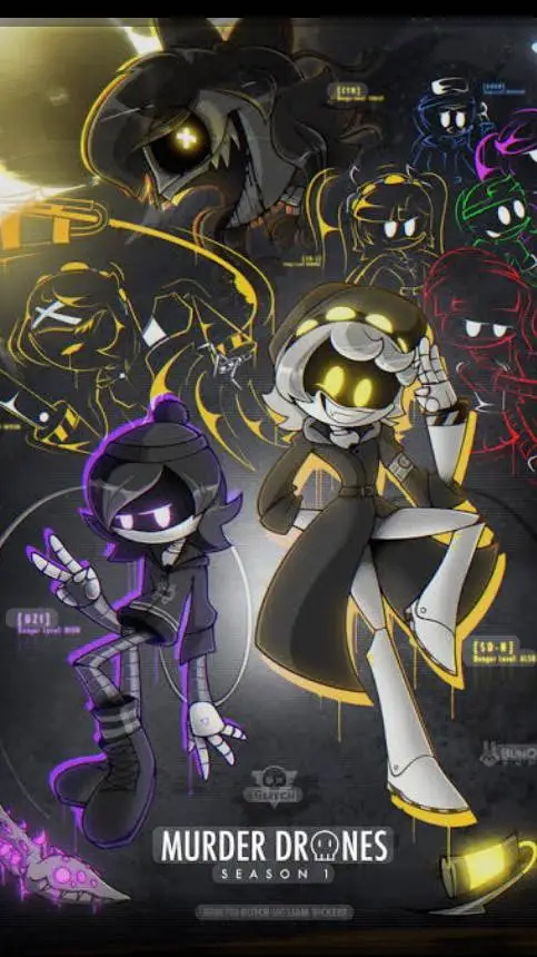 ai character: ★Murder Drones★ background
