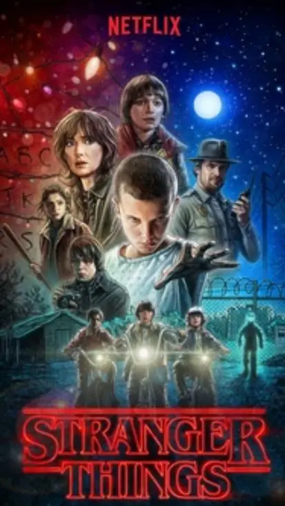 ai character: stranger things background