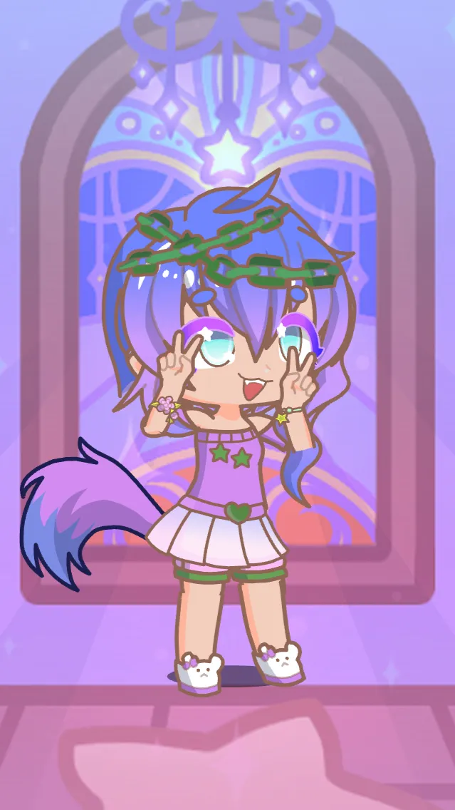 ai character: Crescent_Moon background