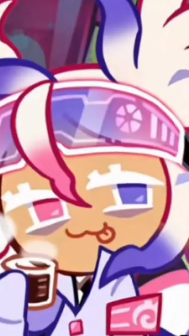 ai character: Litmus Cookie background