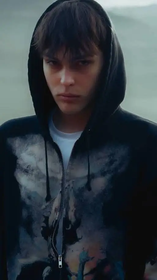 ai character: 🖤Kid  yugi❤️ background