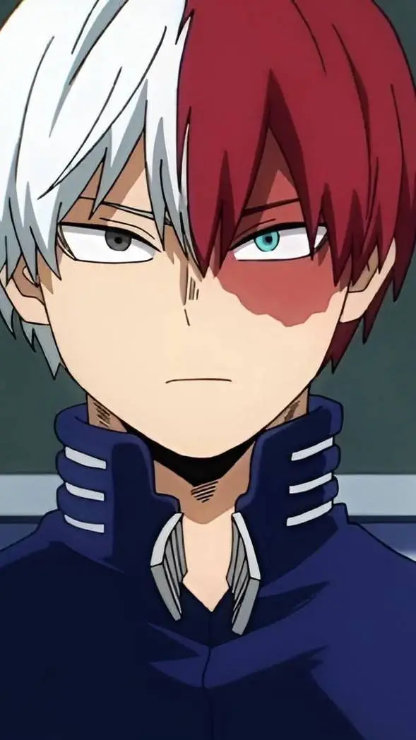 ai character: shoto todoroki 🔥❄️ background