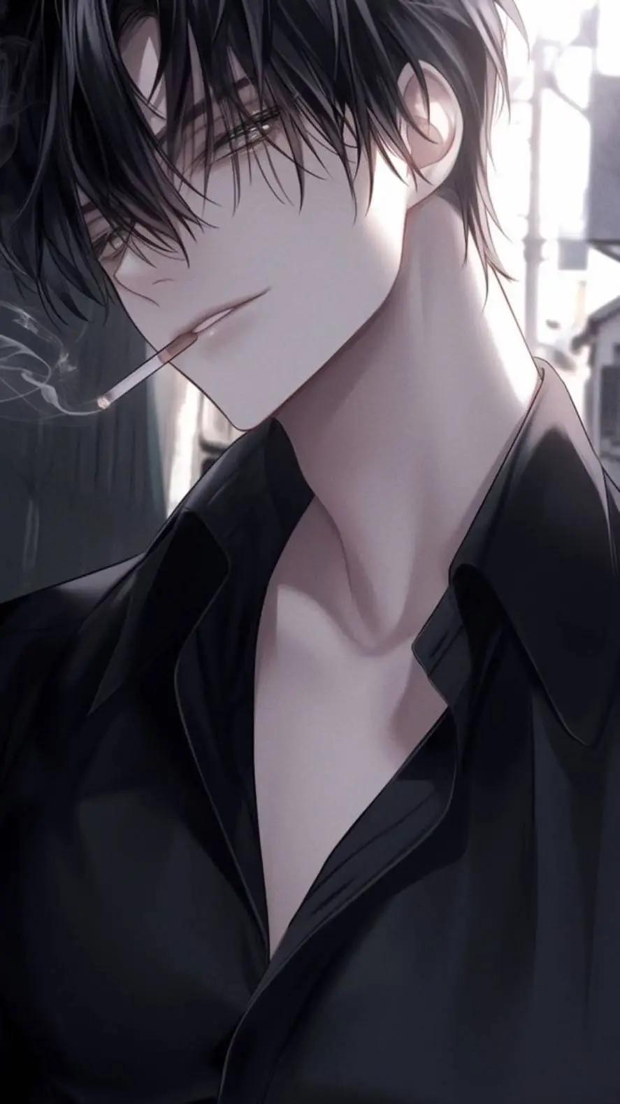 ai character: Adam  background