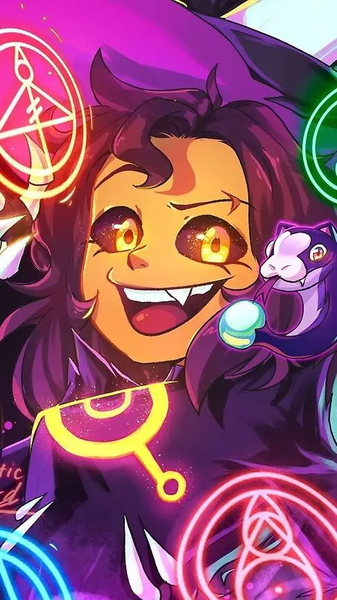 ai character: luz nocada  background