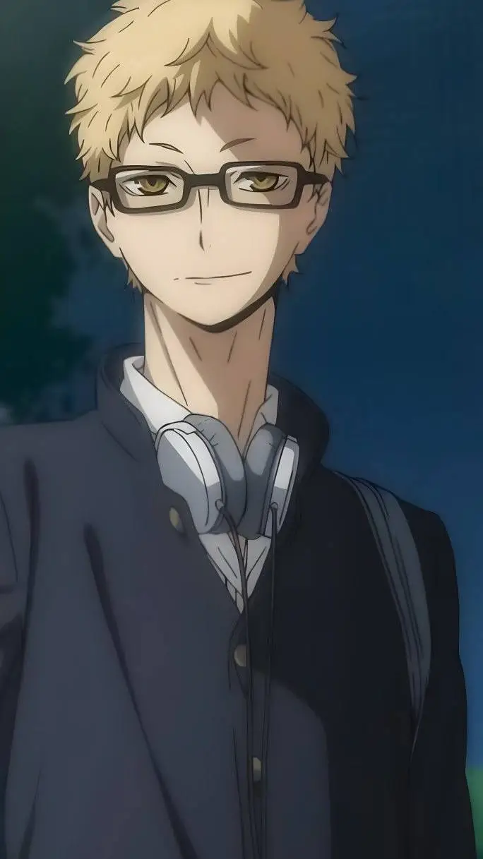 ai character: Tsukishima Kei background
