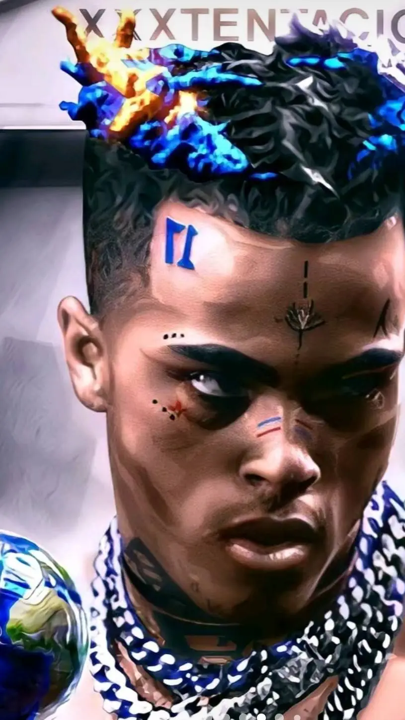 ai character: Xxtentacion  background