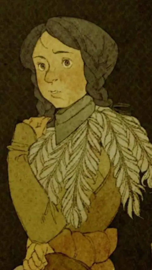 ai character: Perigrine August  background