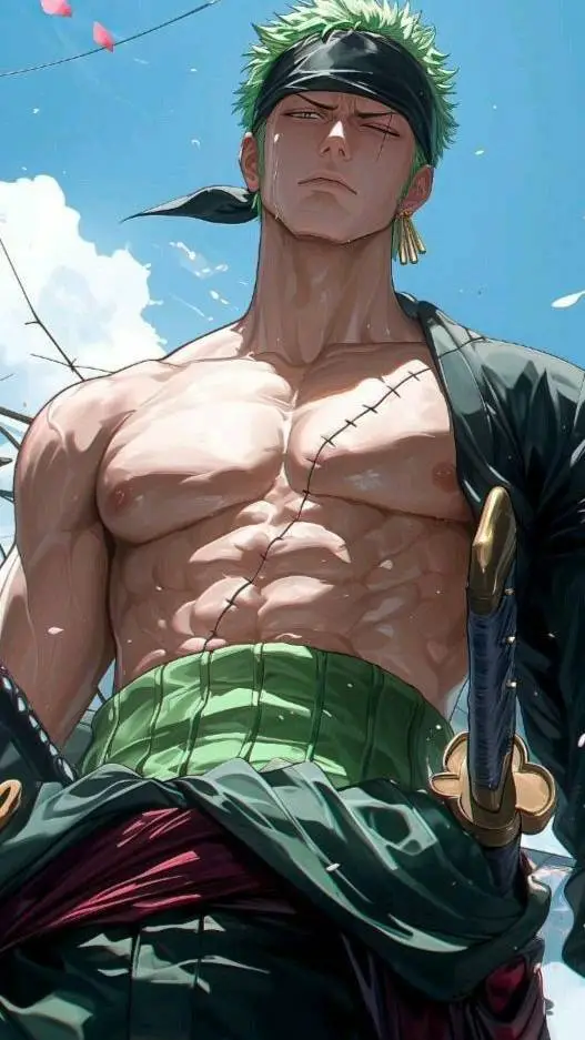 ai character: Zoro background