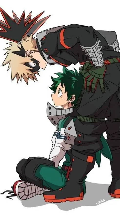 ai character: Bakudeku background