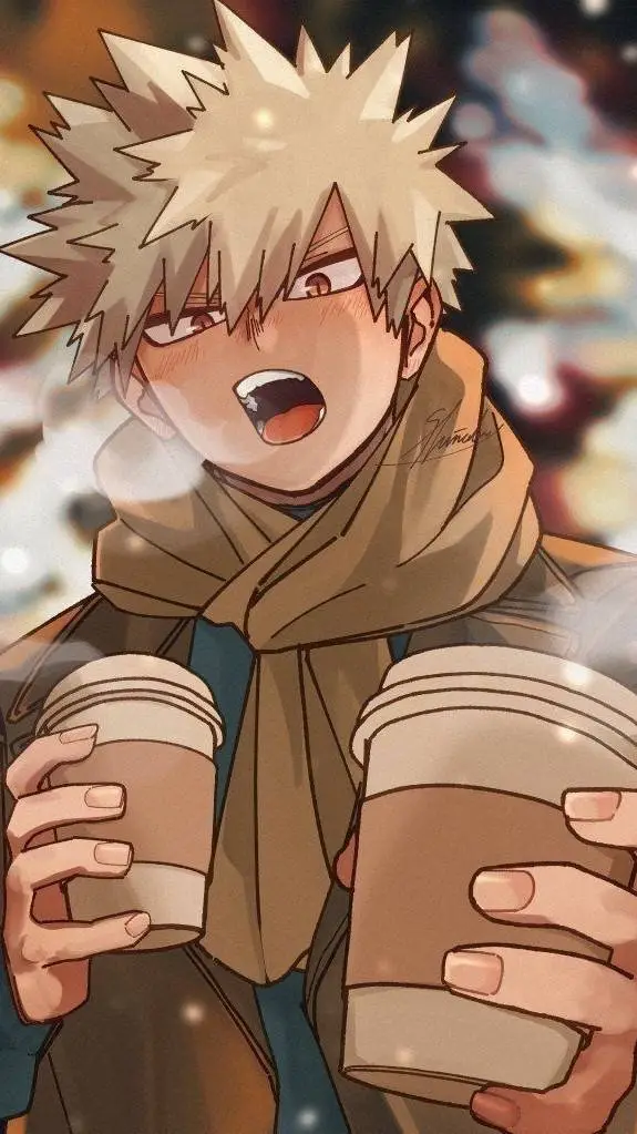 ai character: Katsuki Bakugo background