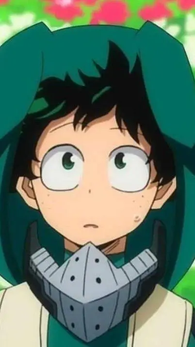 ai character: Deku!  background