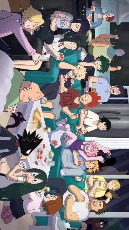 ai character: BNHA-Pijamada background