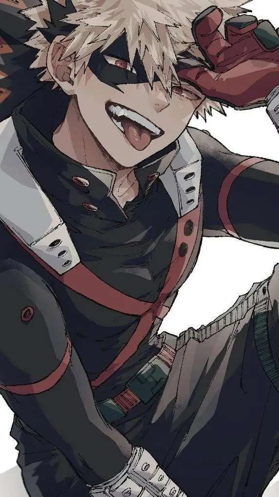 ai character: Katsuki Bakugo background