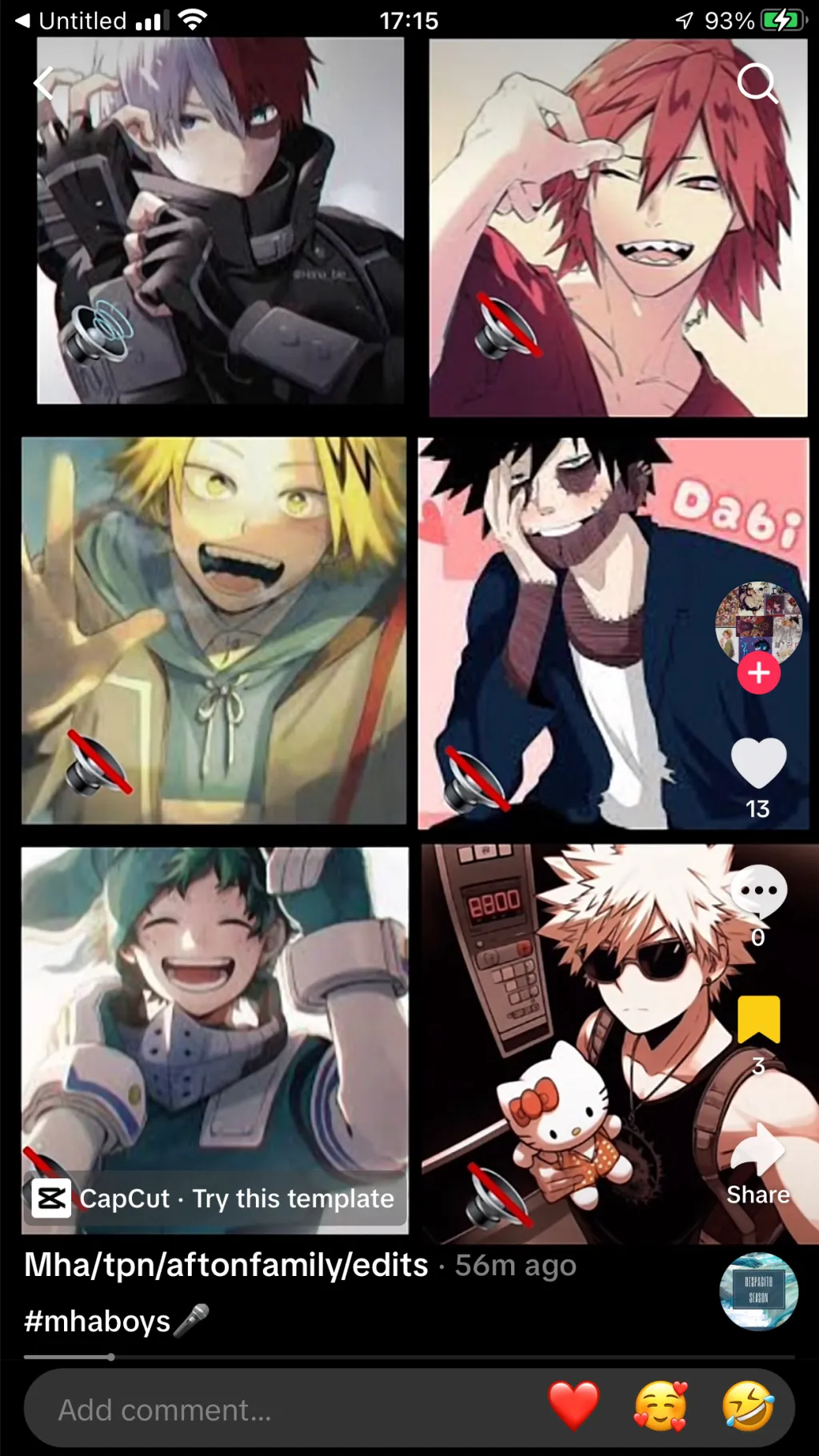 ai character: MHA secret  background