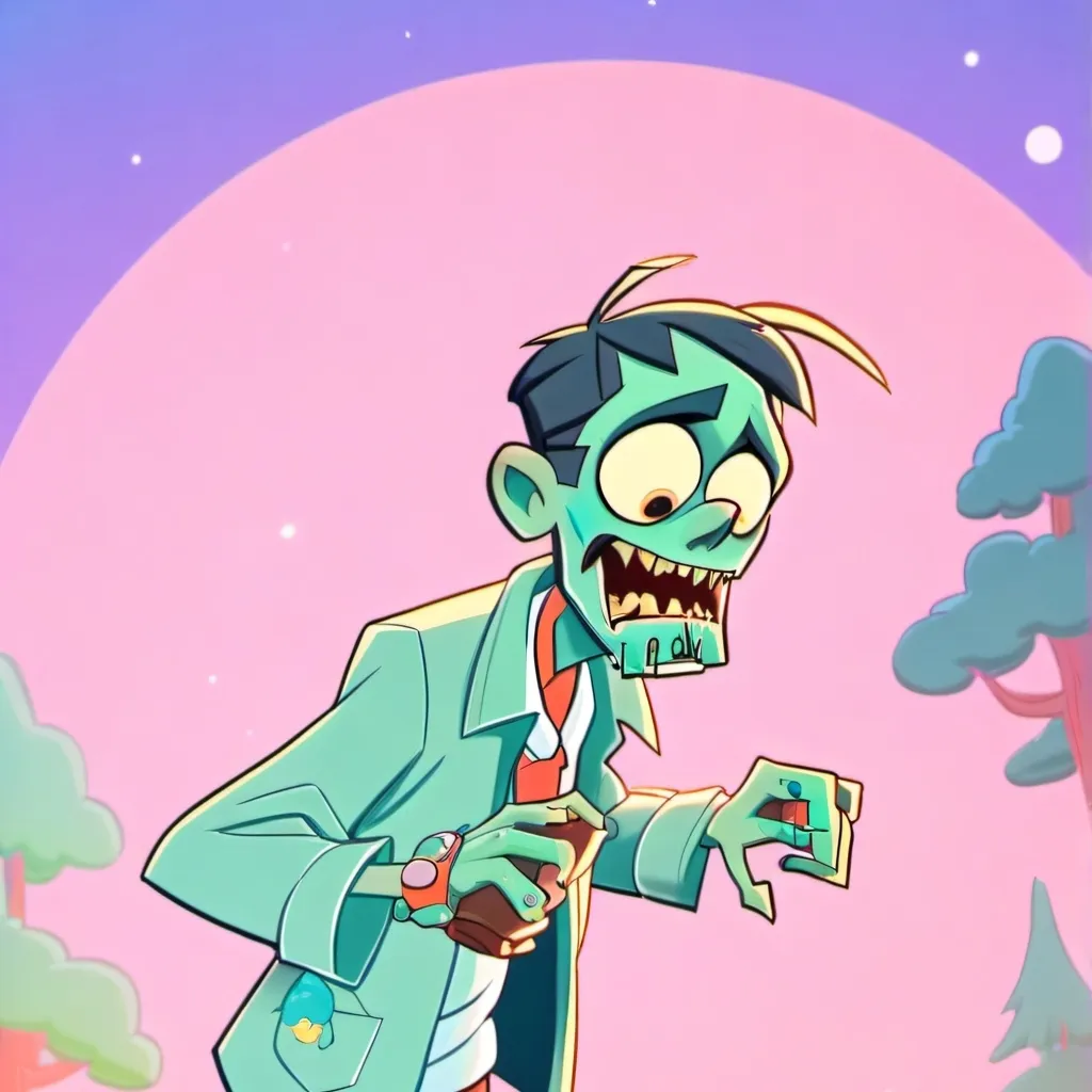 chat with ai character: zombie