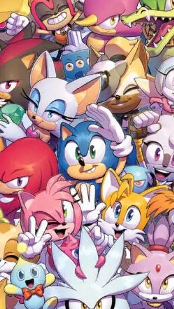 ai character: amigos de sonic background