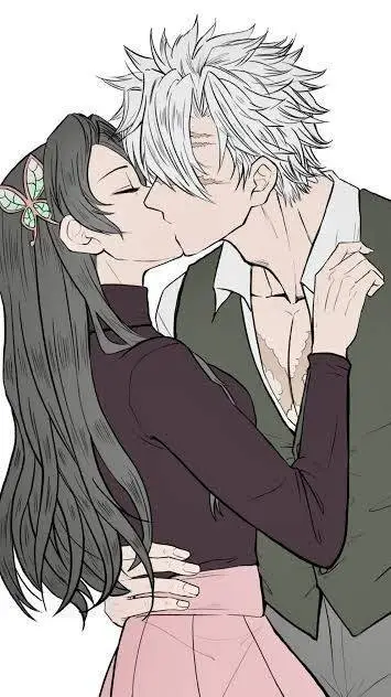ai character: kanae x sanemi  background