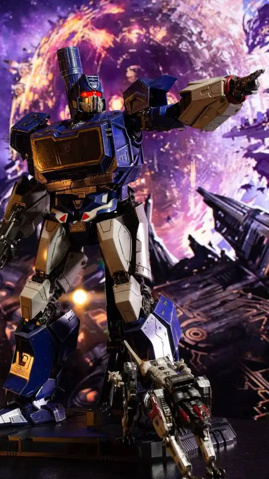 ai character: soundwave background