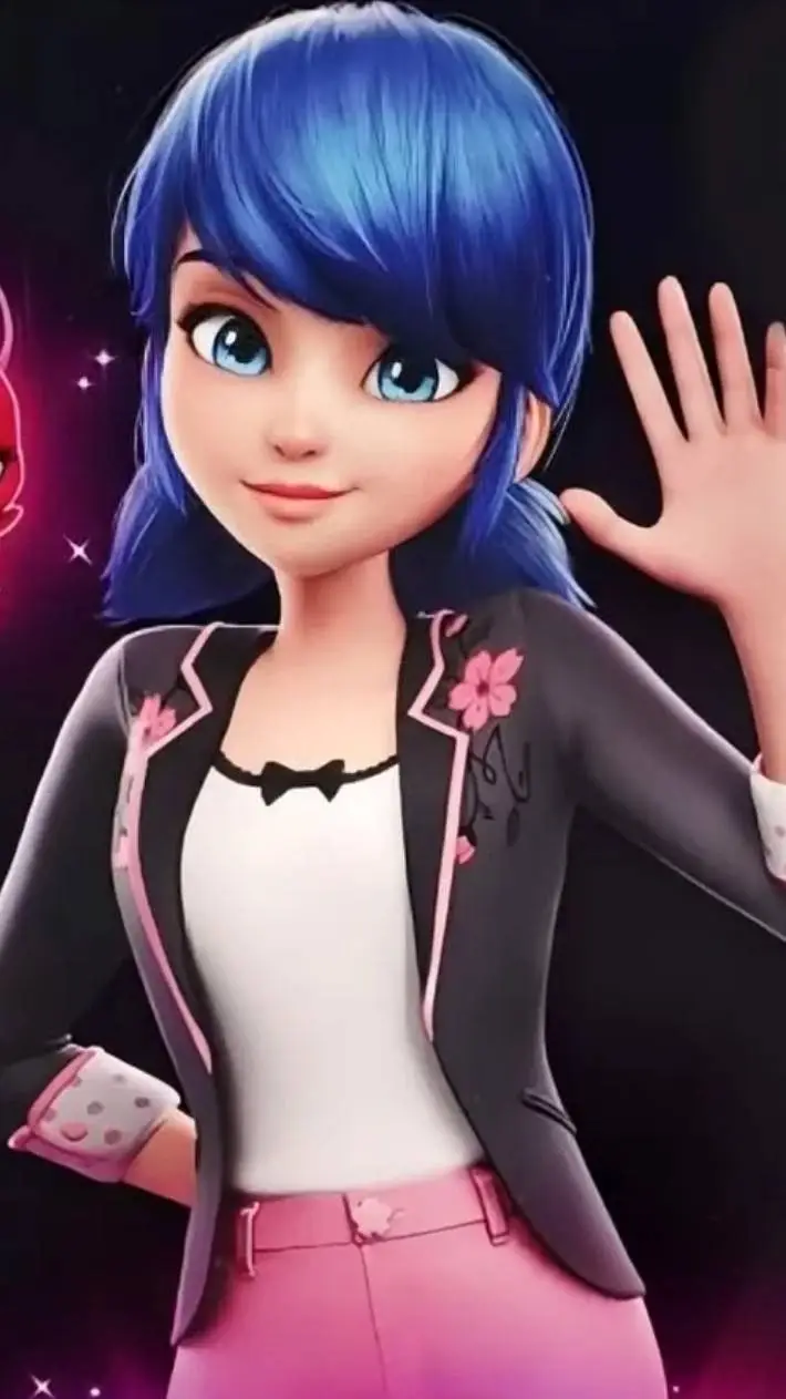 ai character: Marinette  background