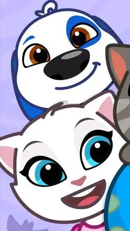 ai character: grupo verde background