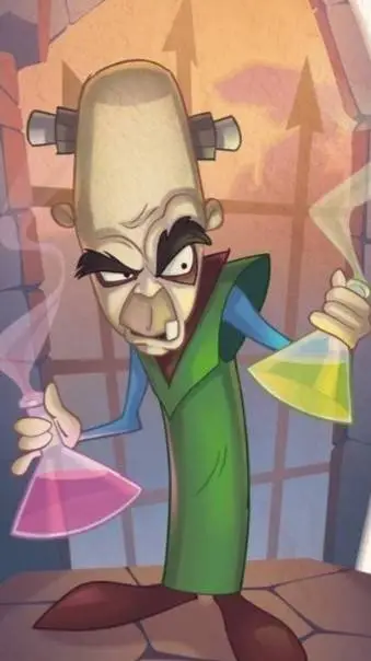 ai character: Dr. Nitrus Brio background