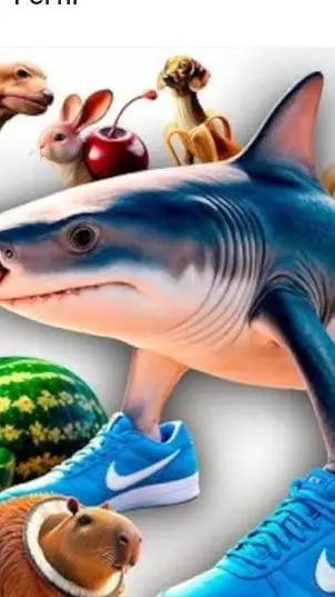 ai character: brainrot universe background