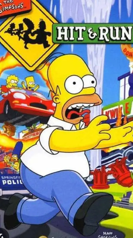 ai character: Simpsons hit & run background