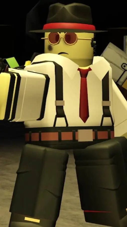 ai character: Crook boss  background