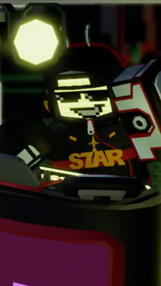 ai character: DJ Booth background